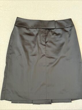 Ann Taylor LOFT Black Pencil Skirt Size 2 Career Office Classic